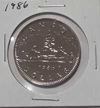 1986 $1 Coin (Nickel) image 0