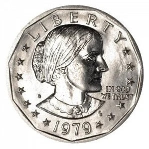U.S. 1979S Susan B Anthony Dollar image 1