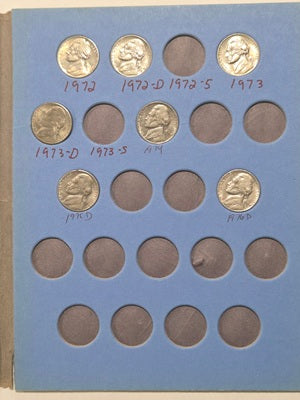 U.S. Nickel Collection Lot 17 1962 - 1976 image 3