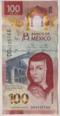 Mexico 100 Pesos Banknote 15 Jun 2022 Issue image 0