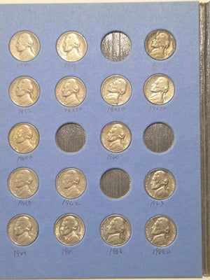 U.S. Nickel Collection  Lot 12 1940 - 1972 image 2